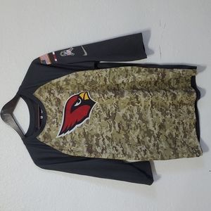 Nike Dri-fit Cardinals NFL 3/4 tee Sz L